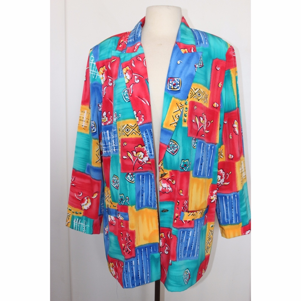 Vintage Oversized Festival Blazer